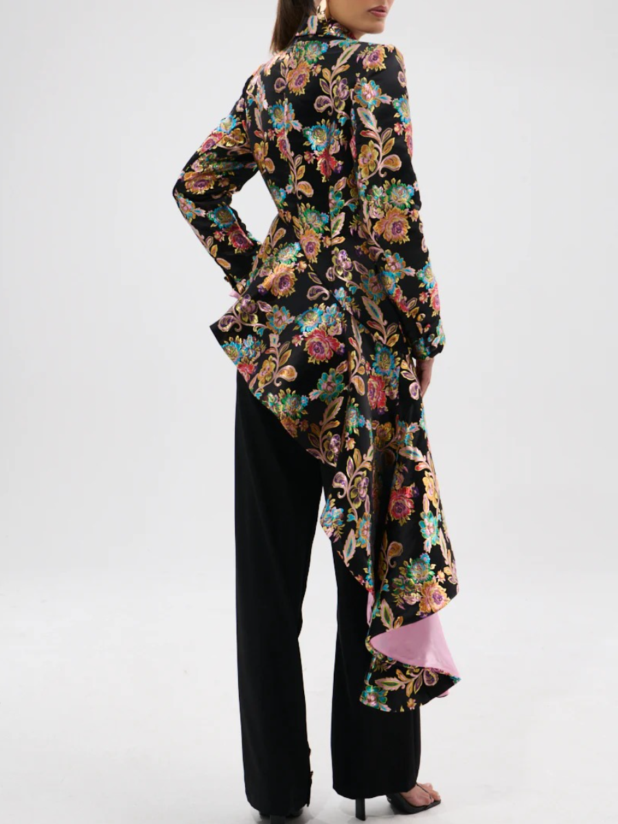 STEPPING OUT ASYMMETRICAL BLAZER
