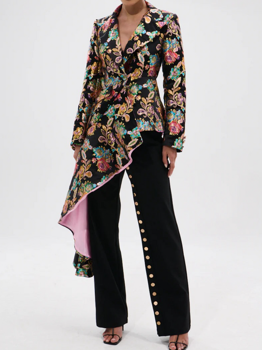 STEPPING OUT ASYMMETRICAL BLAZER