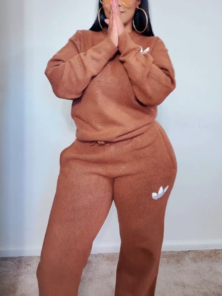 Comfy Soft Knitted Sweater Suit