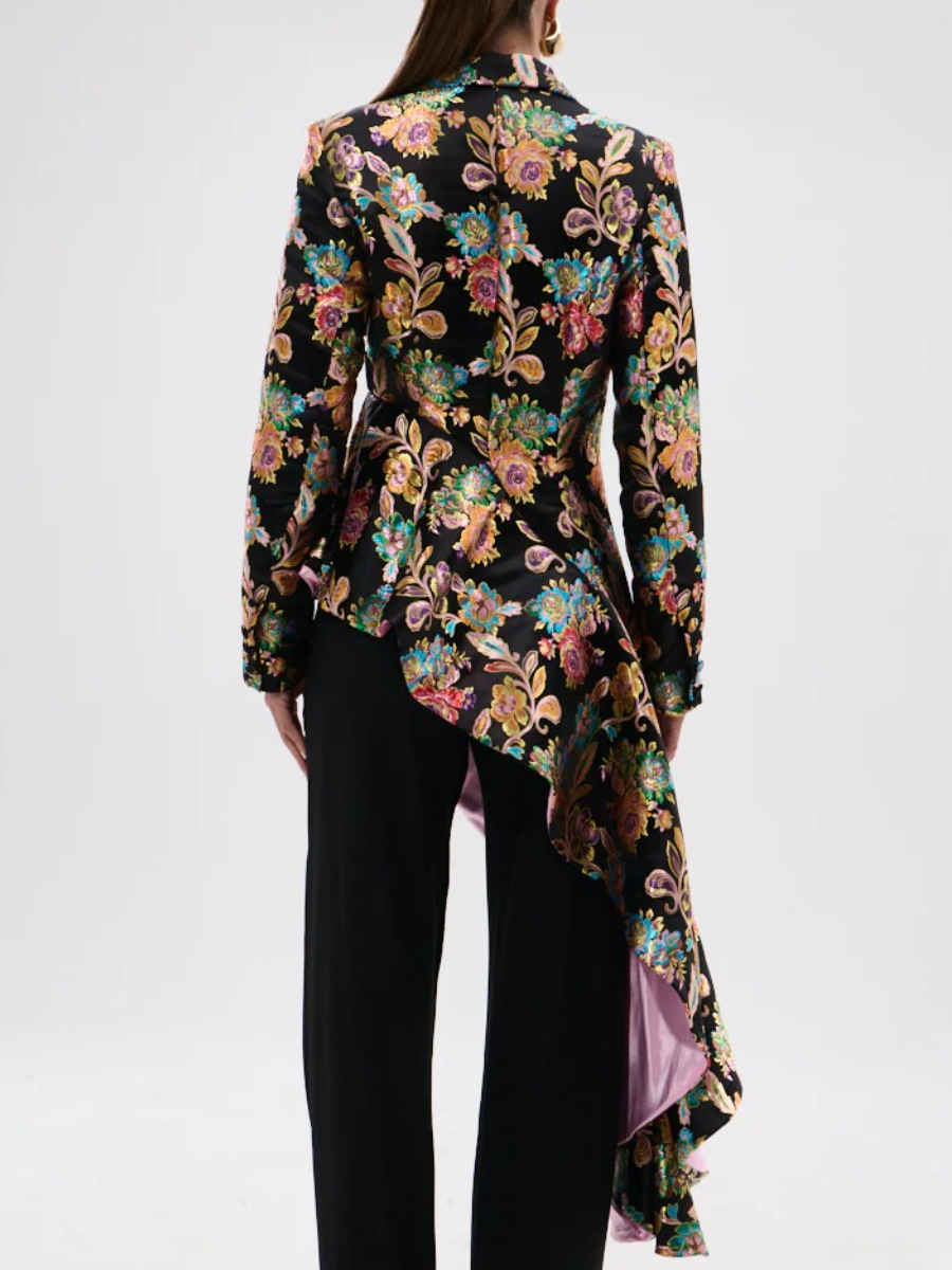 STEPPING OUT ASYMMETRICAL BLAZER