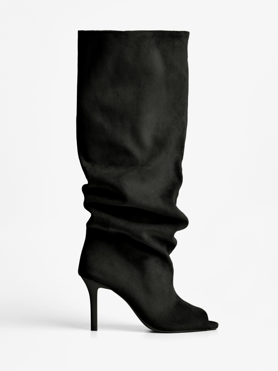 Split Stiletto Heel Boots