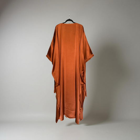 Women's Multicolor Loose Maxi Dress