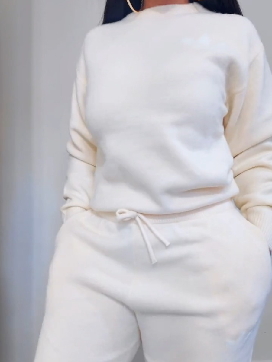 Comfy Soft Knitted Sweater Suit