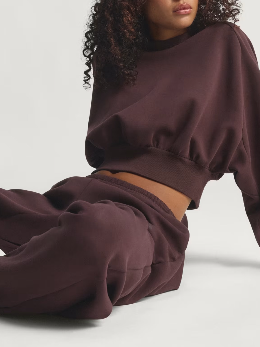 Soft Lux Loose Sweatshirt Suit