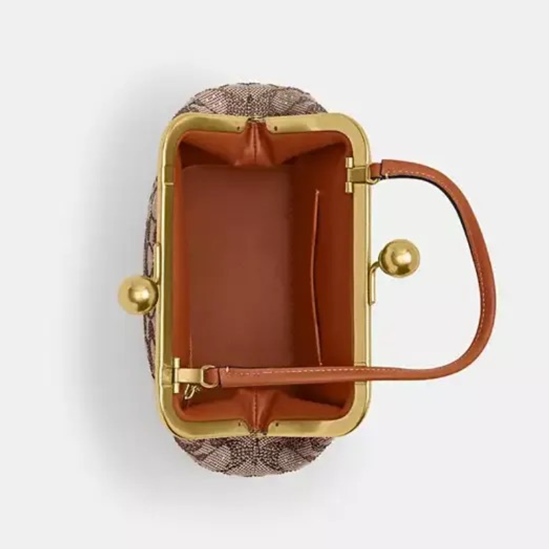 Mini Size Kisslock Crystal Bag