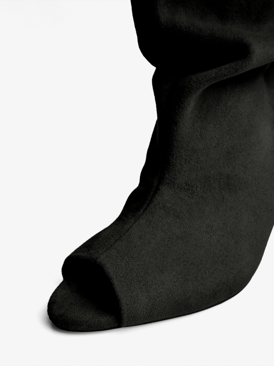 Split Stiletto Heel Boots