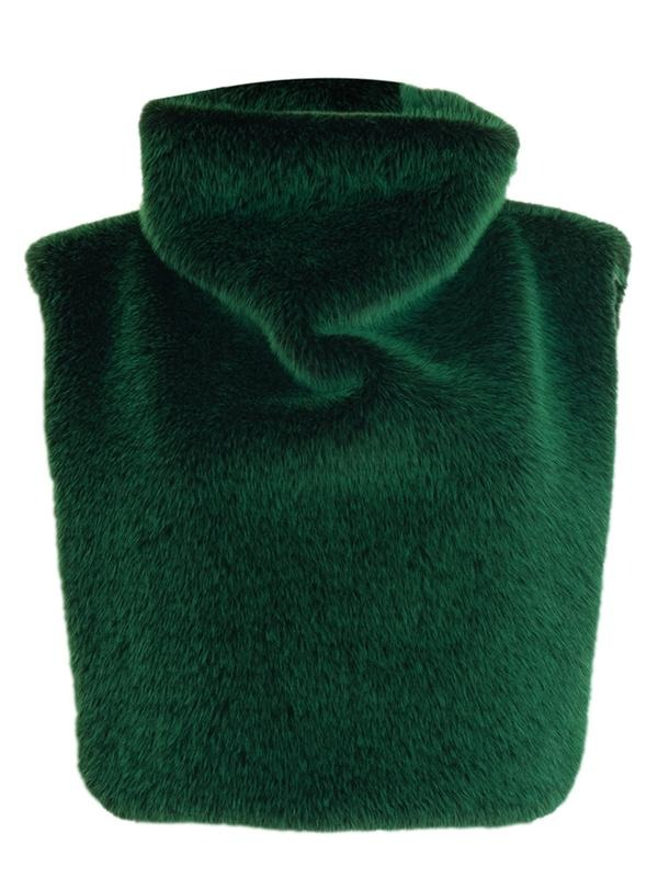 Faux Fur Vest Fall Winter Stand Collar