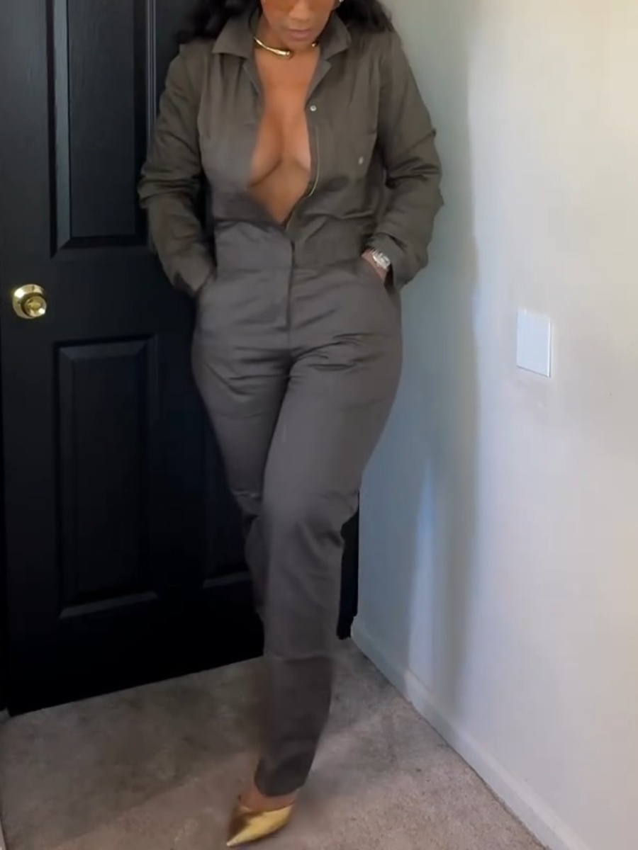 Long Sleeve Cotton Twill Coverall