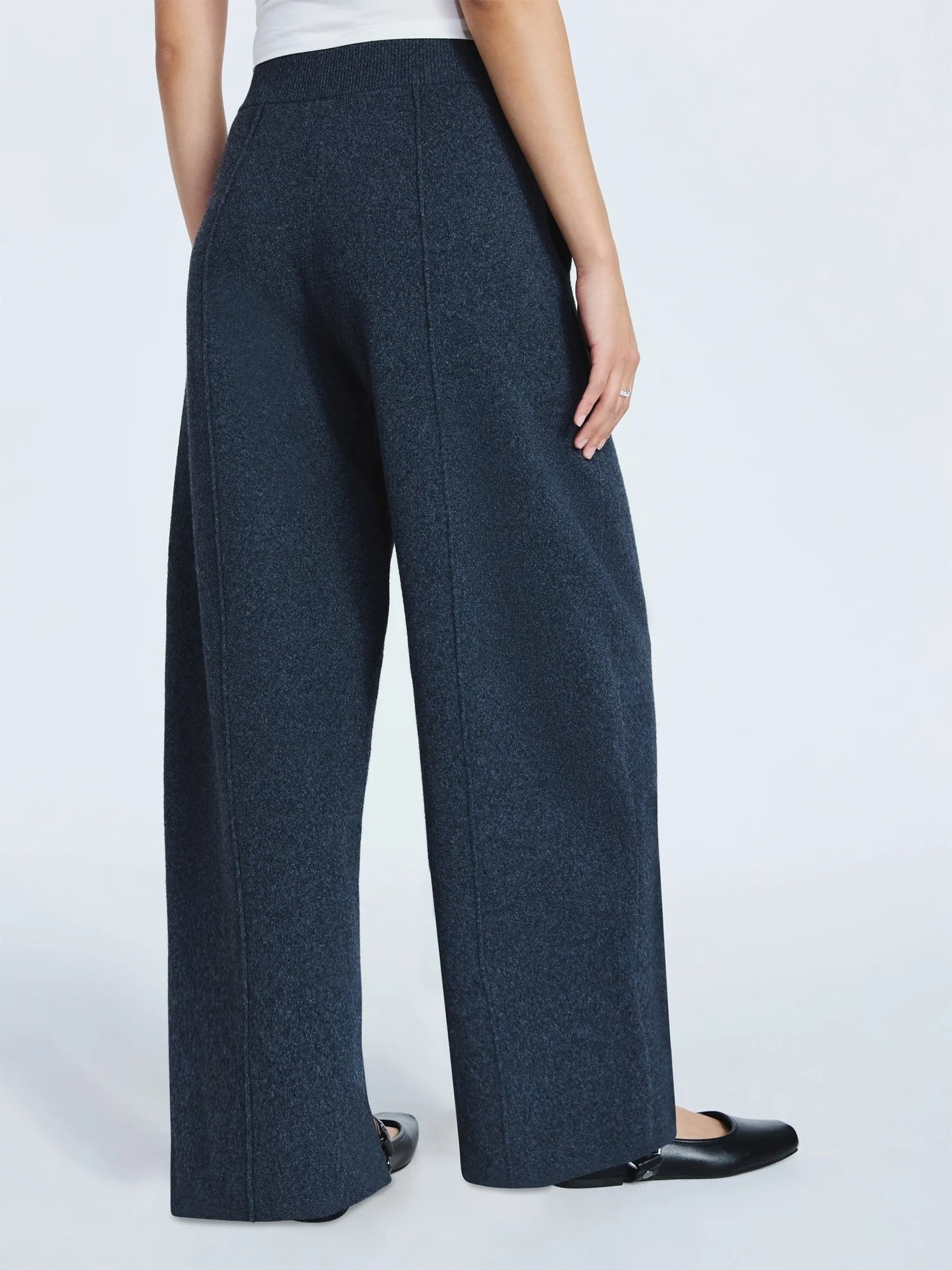 Long Sleeves V Neck Cardigan Sweater Suit